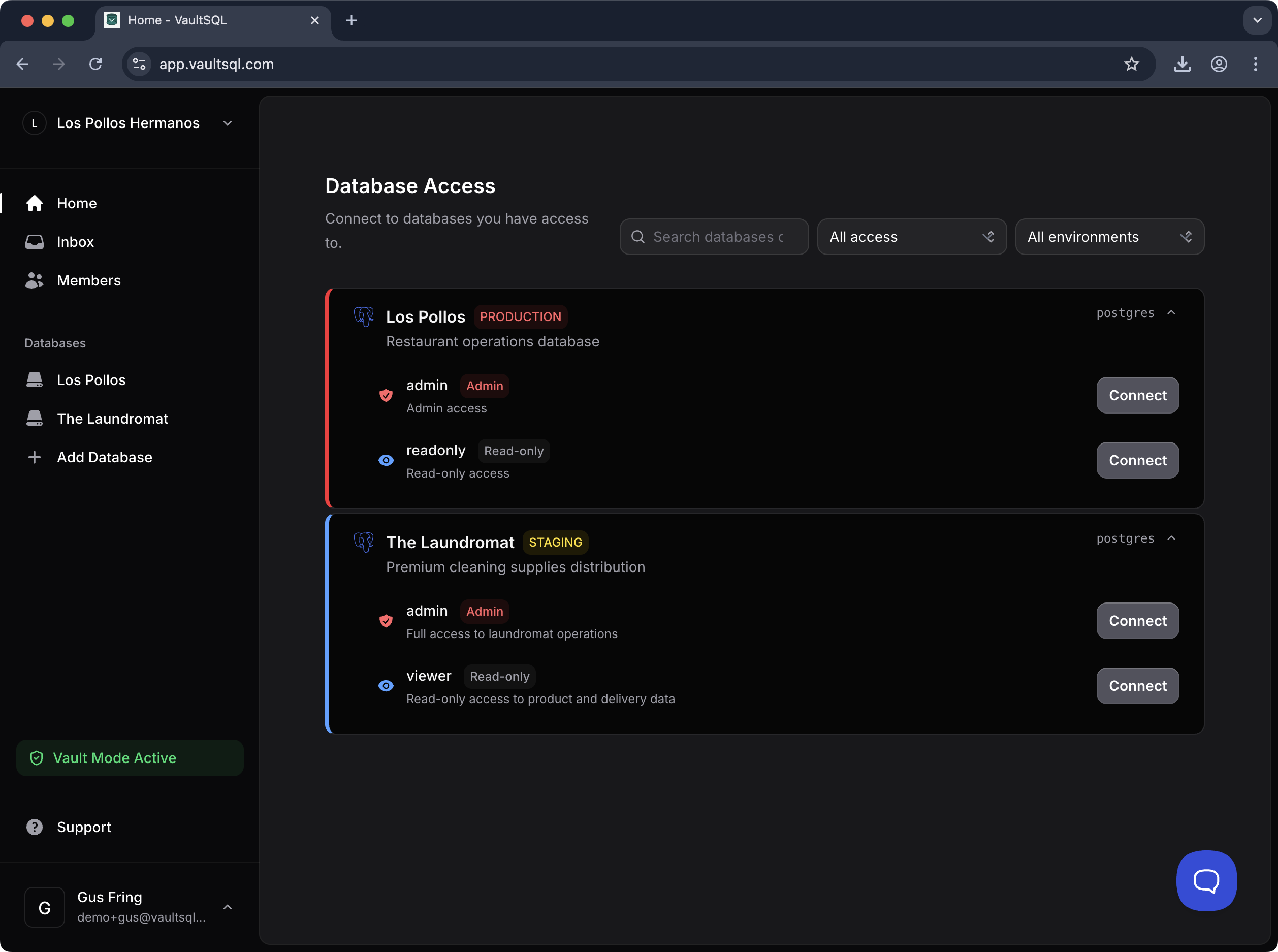 Home / Database Access